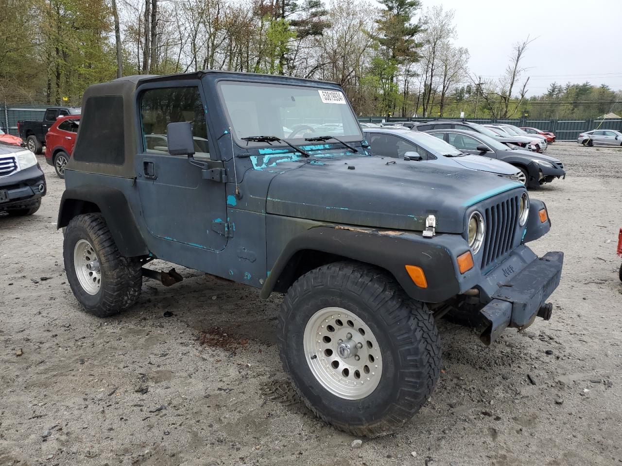 Lot #2991501841 1998 JEEP WRANGLER /