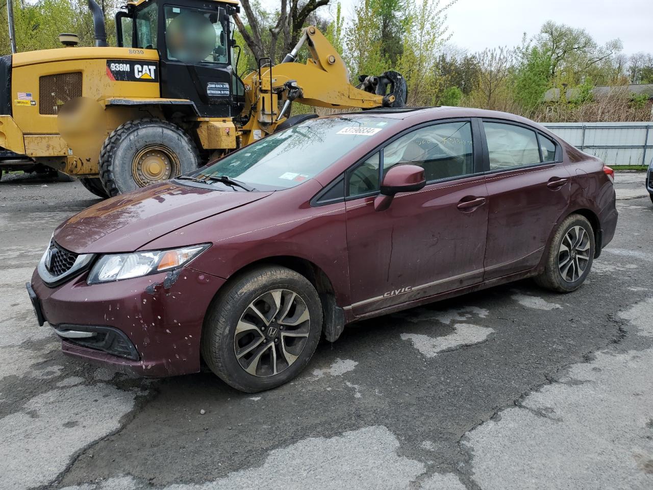 2HGFB2F86DH525192 2013 Honda Civic Ex