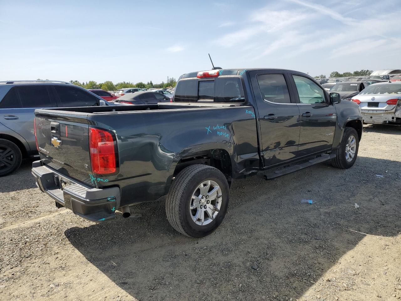 1GCGSCEN7H1175978 2017 Chevrolet Colorado Lt