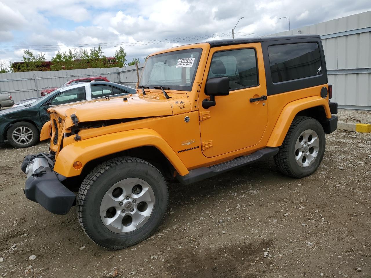 1C4AJWBGXDL561258 2013 Jeep Wrangler Sahara