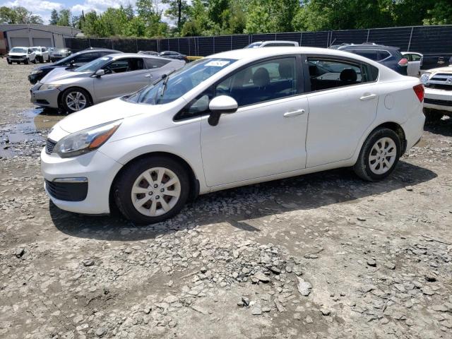 Lot #2542142204 2016 KIA RIO LX salvage car