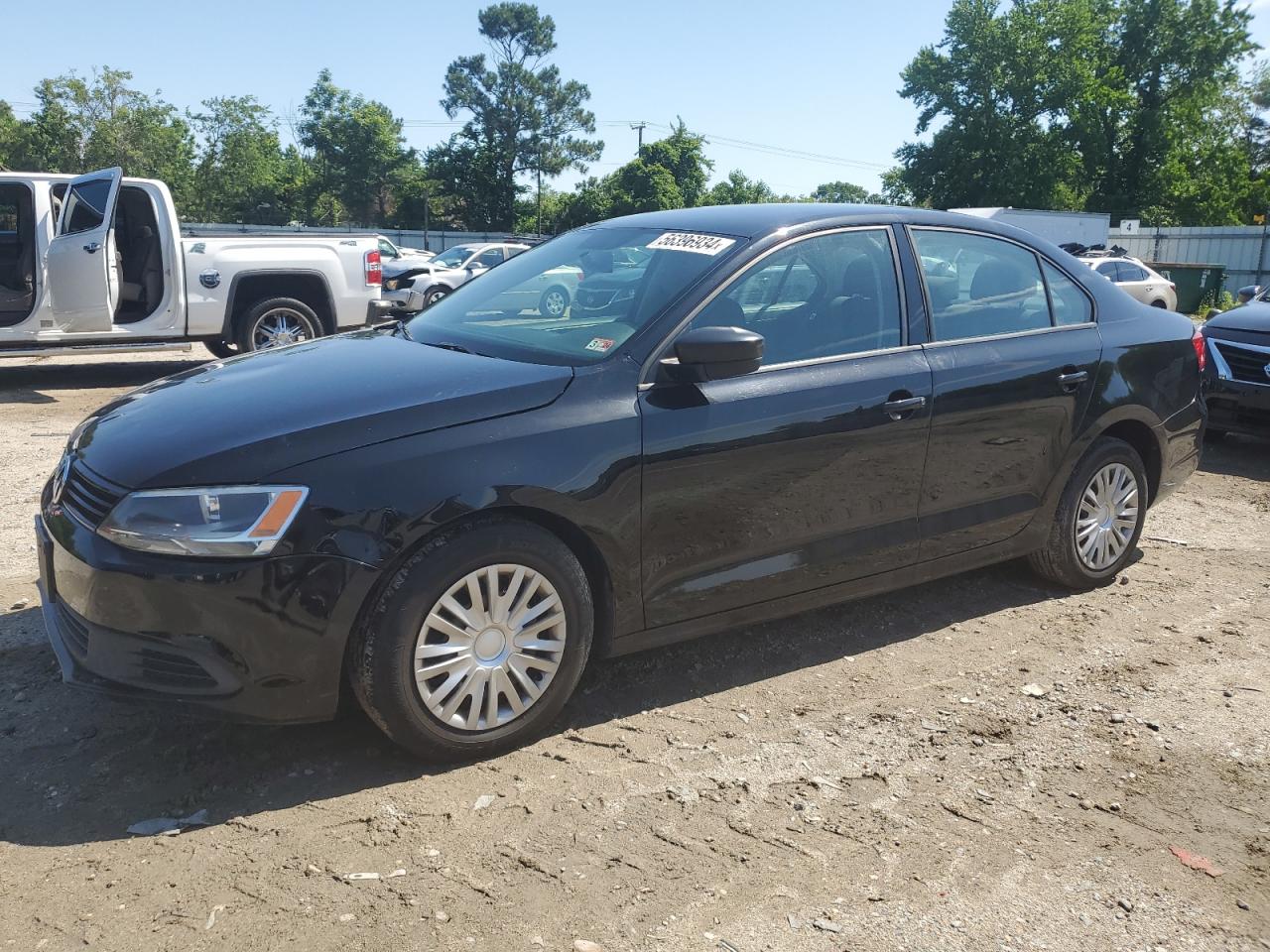 2014 Volkswagen Jetta Base vin: 3VW2K7AJ8EM210043