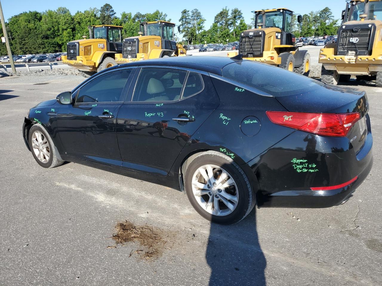 5XXGN4A74DG172071 2013 Kia Optima Ex