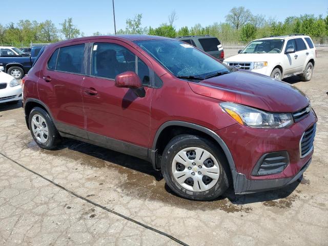 2017 Chevrolet Trax Ls VIN: 3GNCJKSB9HL237421 Lot: 53515604