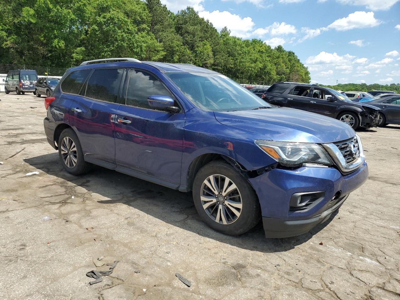 2017 Nissan Pathfinder S vin: 5N1DR2MN7HC678890