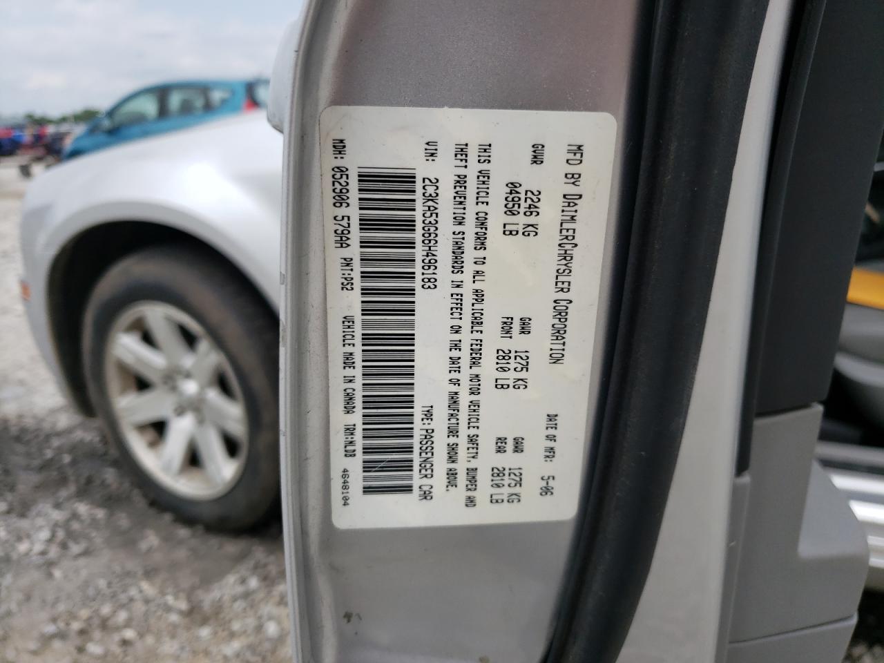 2C3KA53G66H496183 2006 Chrysler 300 Touring