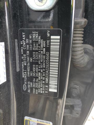 2016 Hyundai Tucson Limited VIN: KM8J33A22GU054640 Lot: 55377244