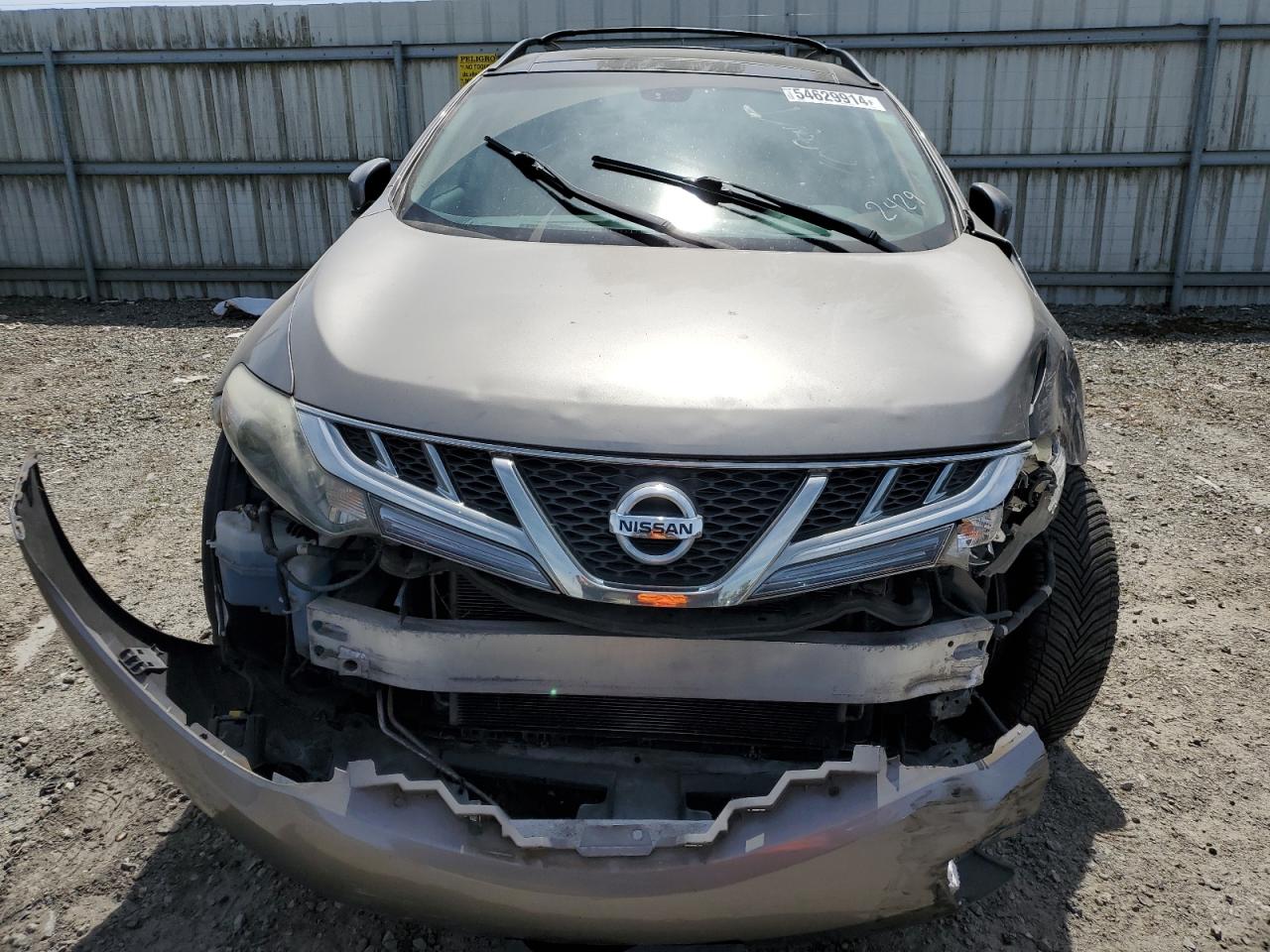 JN8AZ1MU7CW102429 2012 Nissan Murano S