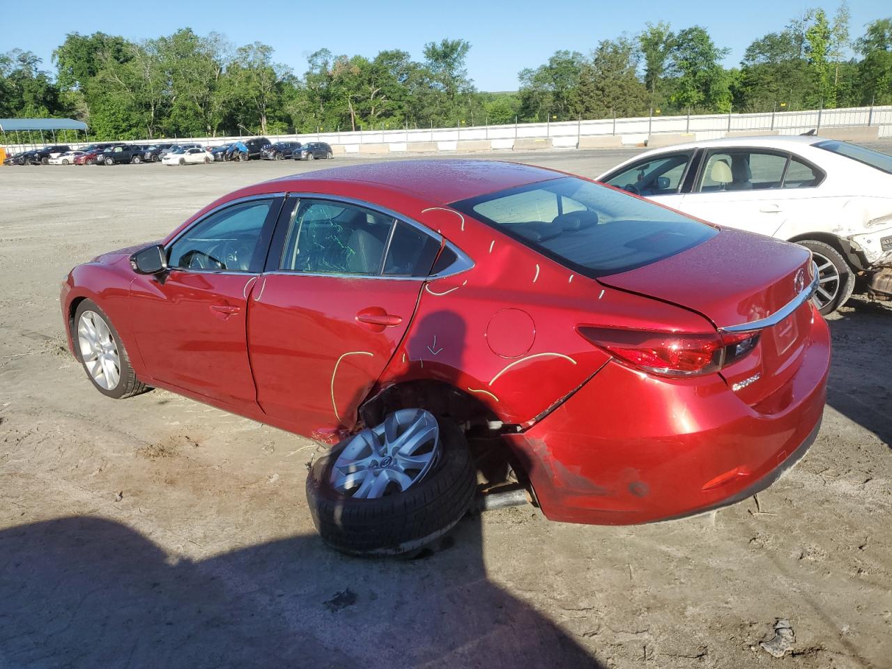 JM1GJ1V67E1138697 2014 Mazda 6 Touring