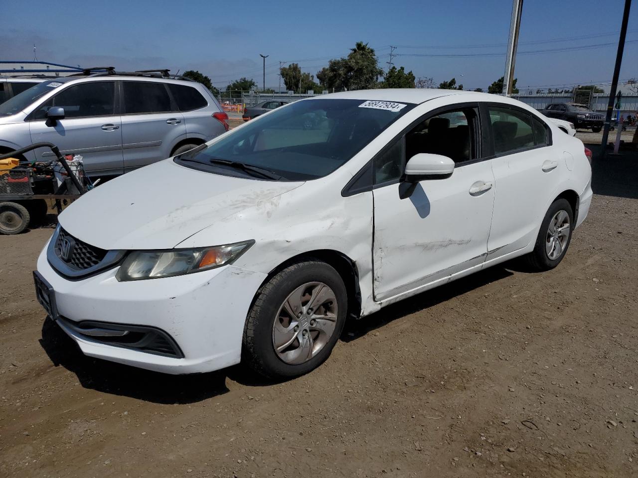 2014 Honda Civic Lx vin: 19XFB2F52EE059312