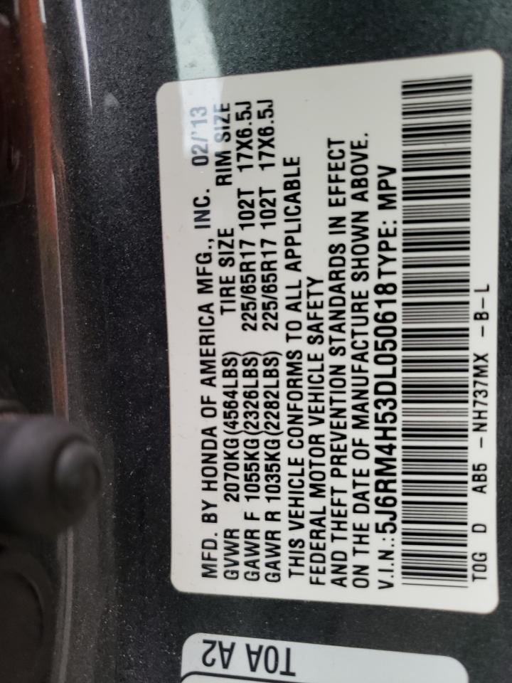 5J6RM4H53DL050618 2013 Honda Cr-V Ex