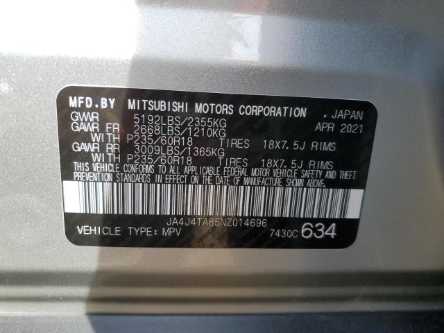 2022 Mitsubishi Outlander Es VIN: JA4J4TA85NZ014696 Lot: 56226464