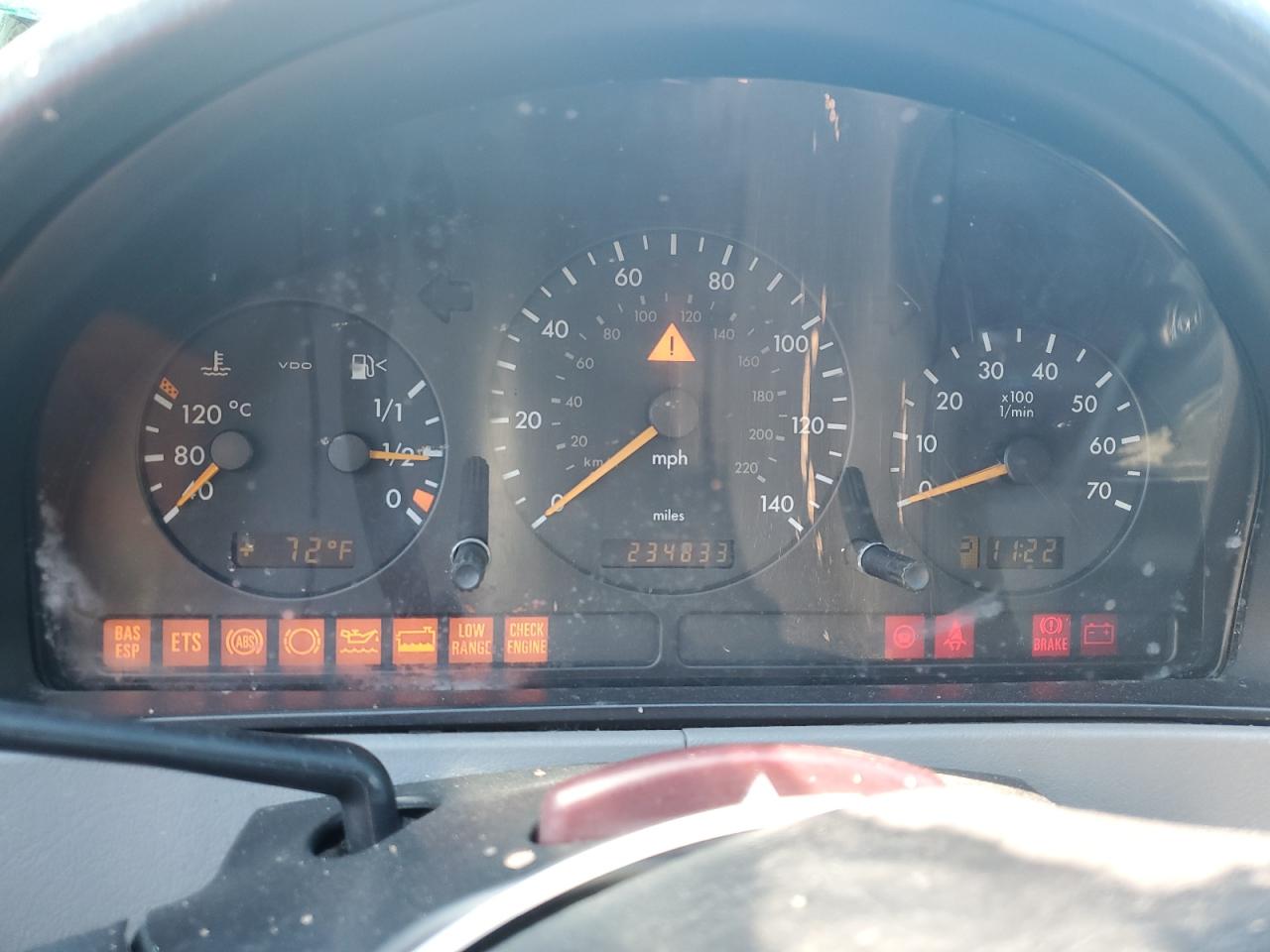 4JGAB54E21A225691 2001 Mercedes-Benz Ml 320