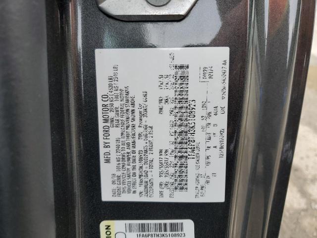 2019 Ford Mustang VIN: 1FA6P8TH3K5108923 Lot: 56730784