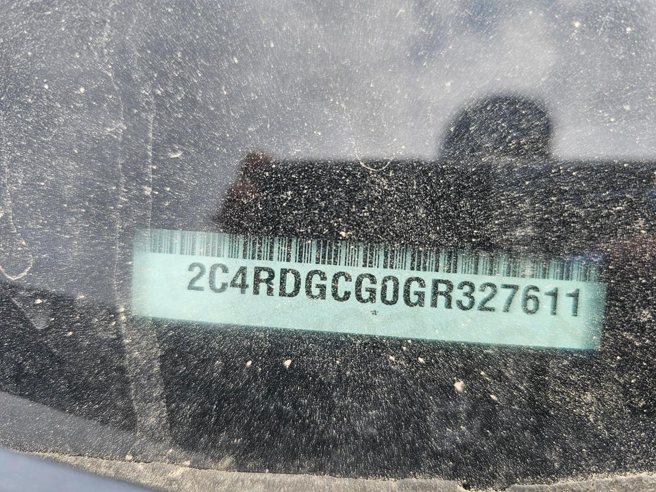 2C4RDGCG0GR327611 2016 Dodge Grand Caravan Sxt