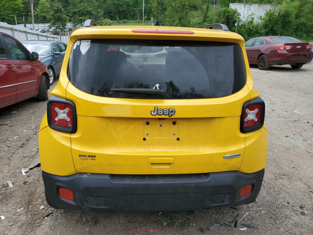 2018 Jeep Renegade Latitude vin: ZACCJABB5JPJ63461