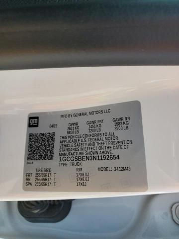 2022 Chevrolet Colorado VIN: 1GCHSCEN8N1132055 Lot: 54429144