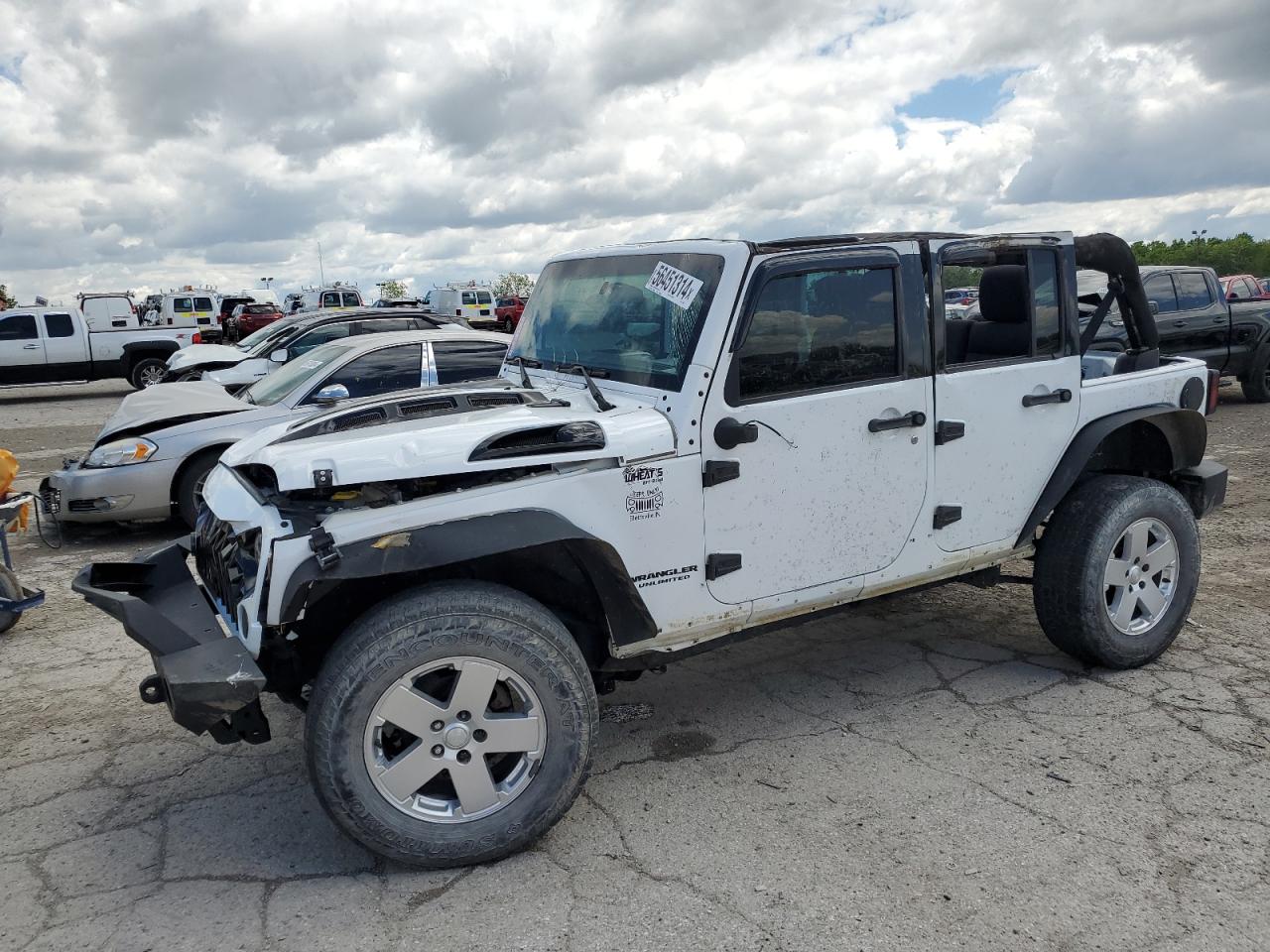 1J4HA3H18BL570225 2011 Jeep Wrangler Unlimited Sport