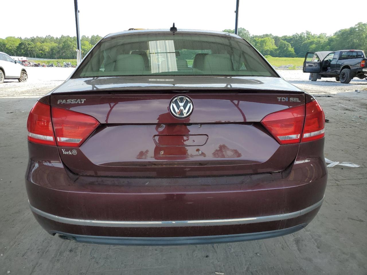 2014 Volkswagen Passat Sel vin: 1VWCN7A37EC055323