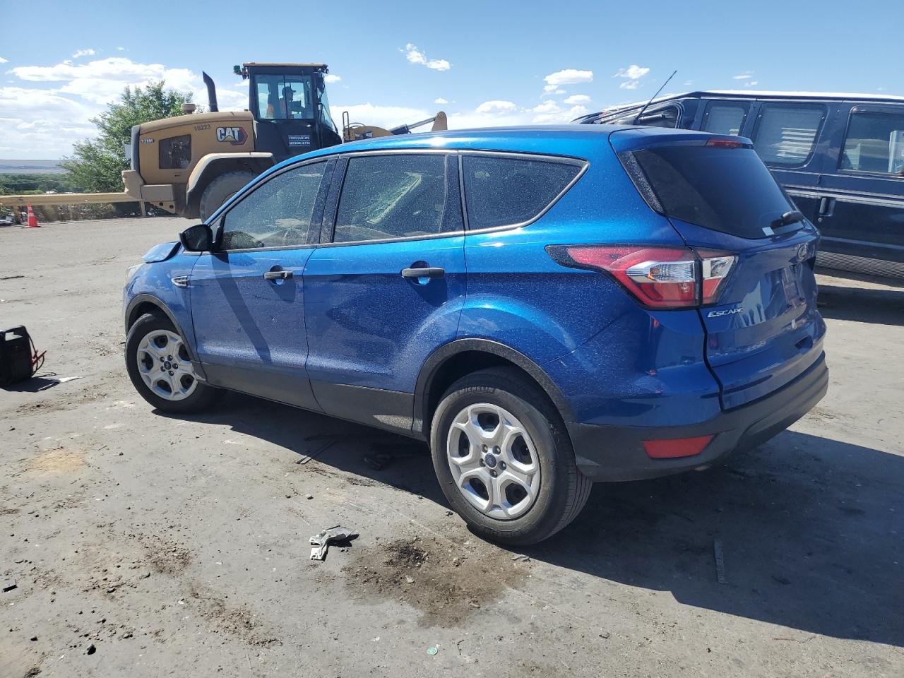 2018 Ford Escape S vin: 1FMCU0F79JUD29341