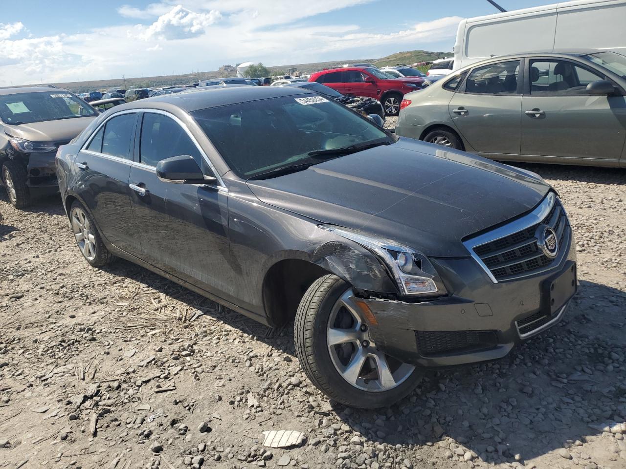 1G6AH5SX4D0138735 2013 Cadillac Ats Luxury