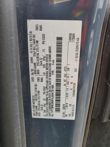 2020 Ford Transit T-250 VIN: 1FTBR3X81LKA72166 Lot: 54940844