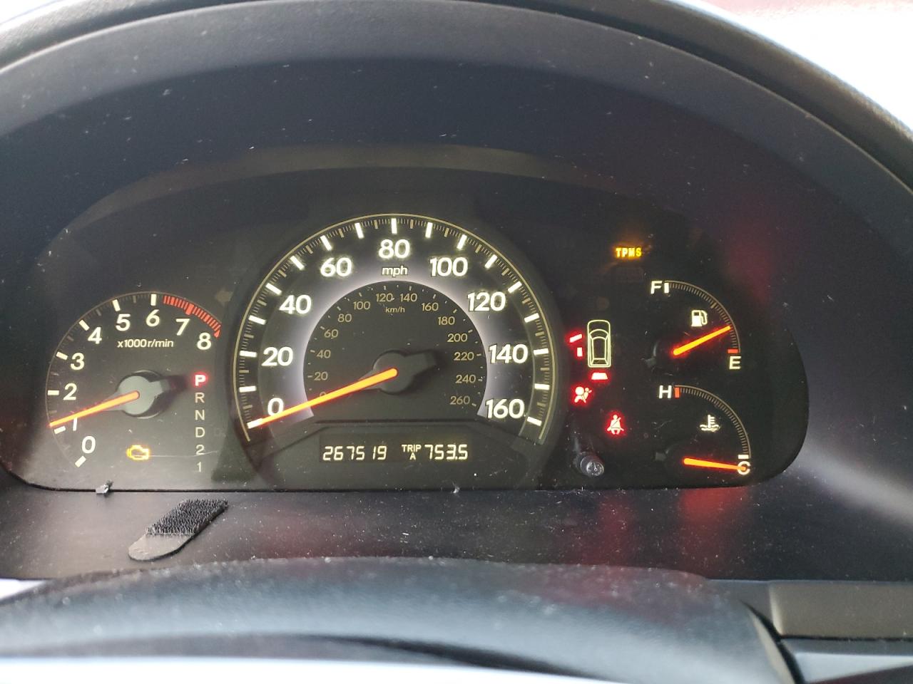 5FNRL38627B422811 2007 Honda Odyssey Exl