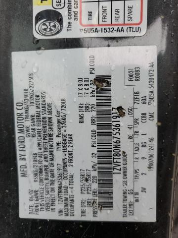 2007 Ford Mustang VIN: 1ZVFT80N675361917 Lot: 53454854