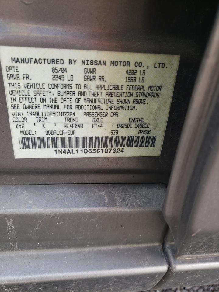 1N4AL11D65C187324 2005 Nissan Altima S