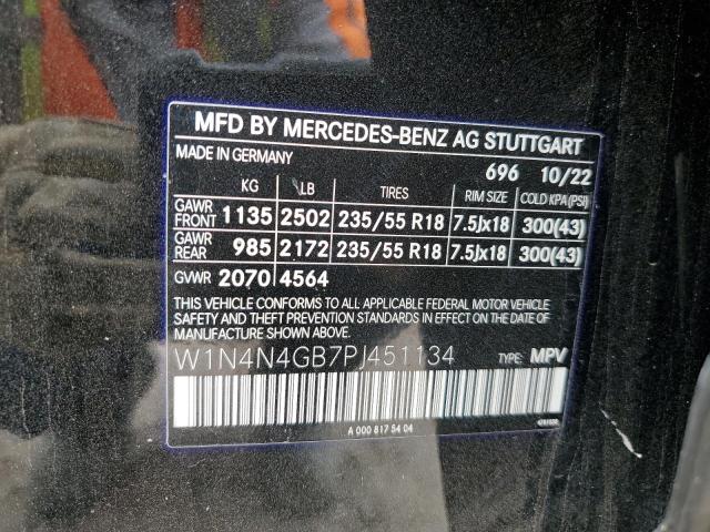 2023 Mercedes-Benz Gla 250 VIN: W1N4N4GB7PJ451134 Lot: 53837604