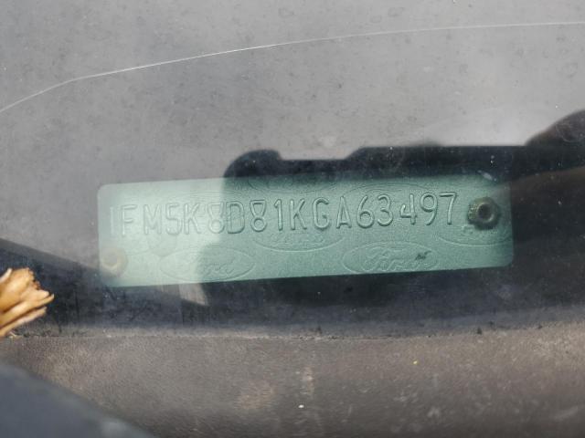 2019 Ford Explorer Xlt VIN: 1FM5K8D81KGA63497 Lot: 54955034