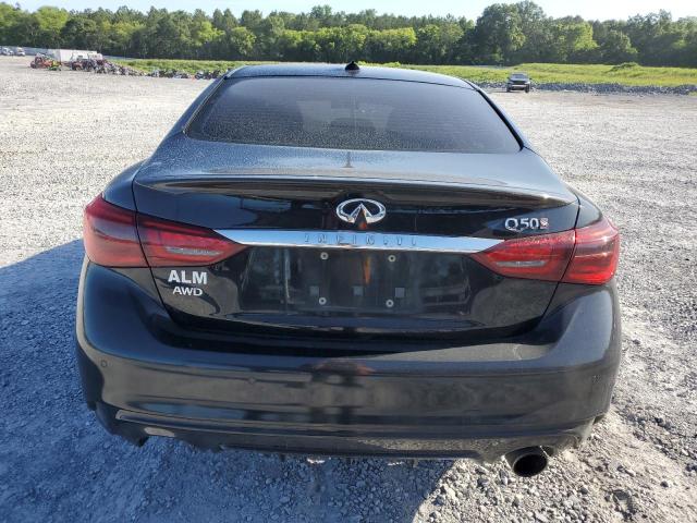 2018 Infiniti Q50 Red Sport 400 VIN: JN1FV7AR5JM481457 Lot: 55728694
