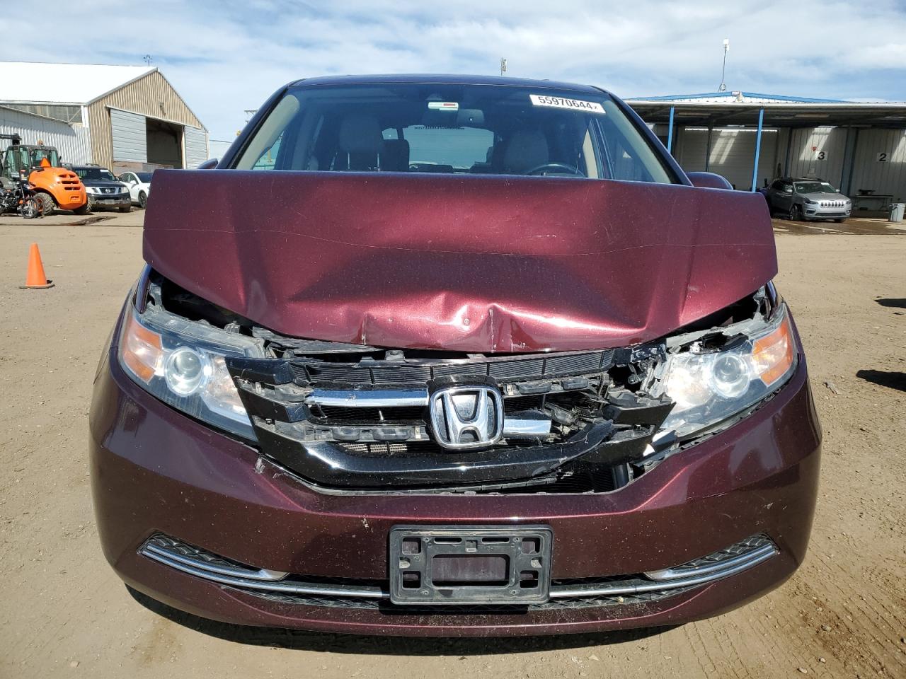 5FNRL5H62FB092274 2015 Honda Odyssey Exl