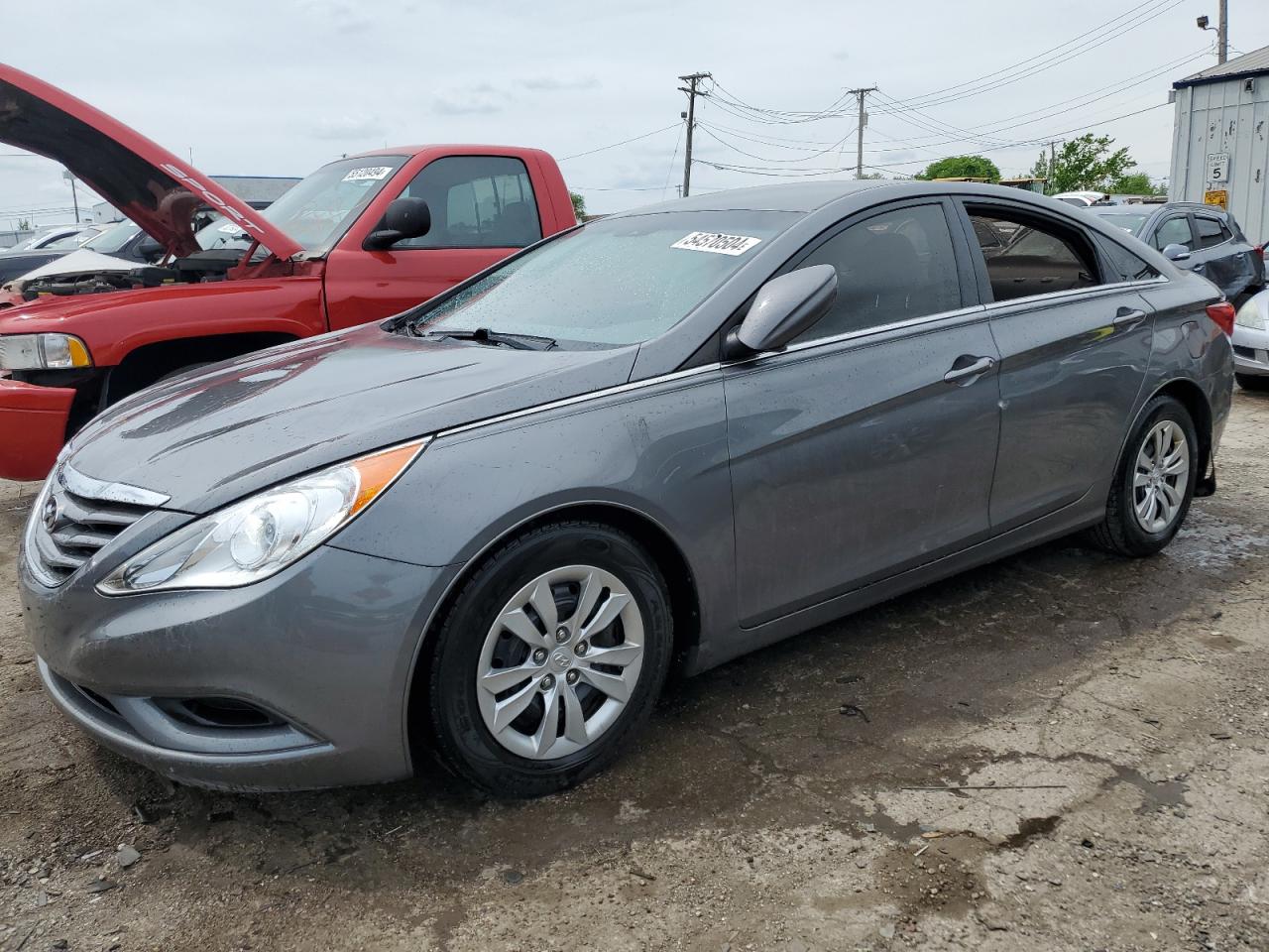 2012 Hyundai Sonata Gls vin: 5NPEB4AC4CH418150