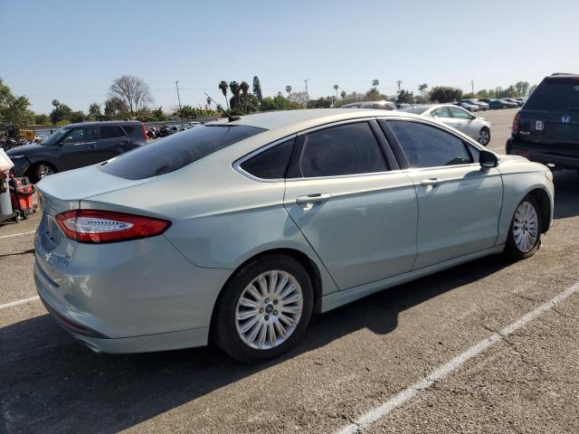 FORD FUSION SE 2014 teal sedan 4d hybrid engine 3FA6P0LU2ER159782 photo #4