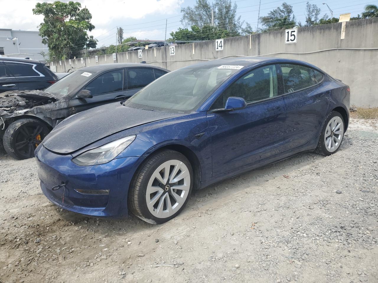 5YJ3E1EA4NF186415 2022 Tesla Model 3