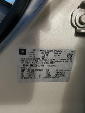 2013 Chevrolet Equinox Ls VIN: 2GNALBEK2D6432563 Lot: 57151004