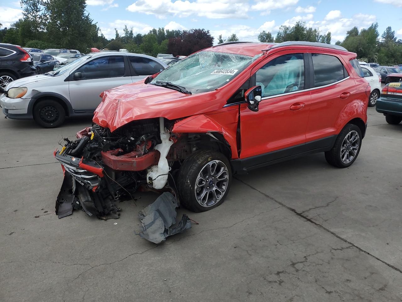 Lot #2878753051 2020 FORD ECOSPORT T