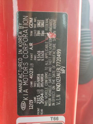 2020 Kia Soul Lx VIN: KNDJ23AU3L7720499 Lot: 54248184