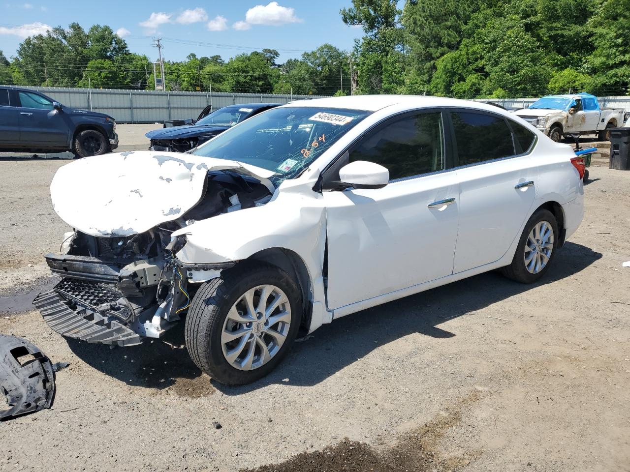 3N1AB7AP6KY227188 2019 Nissan Sentra S