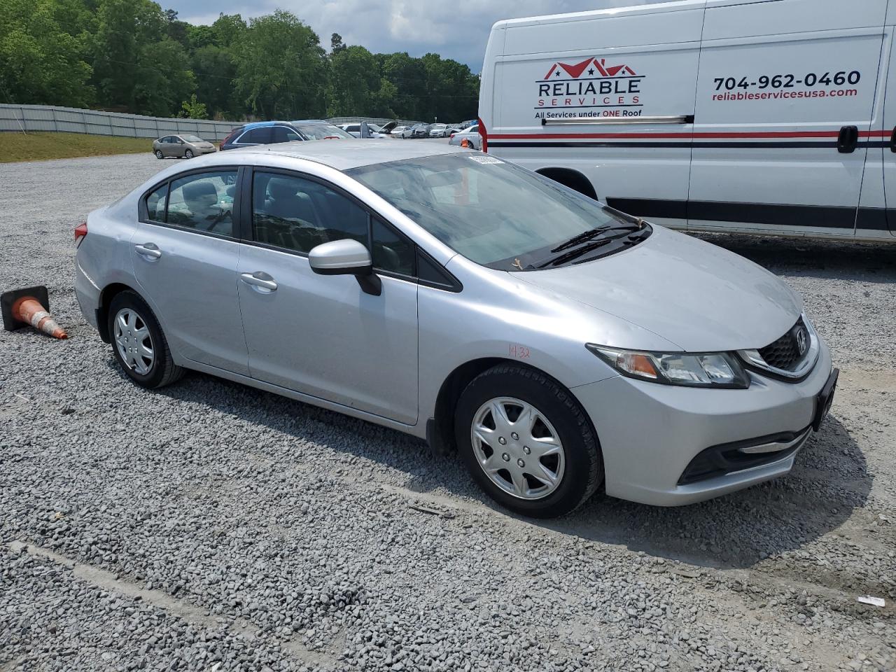 2015 Honda Civic Lx vin: 19XFB2F54FE280640