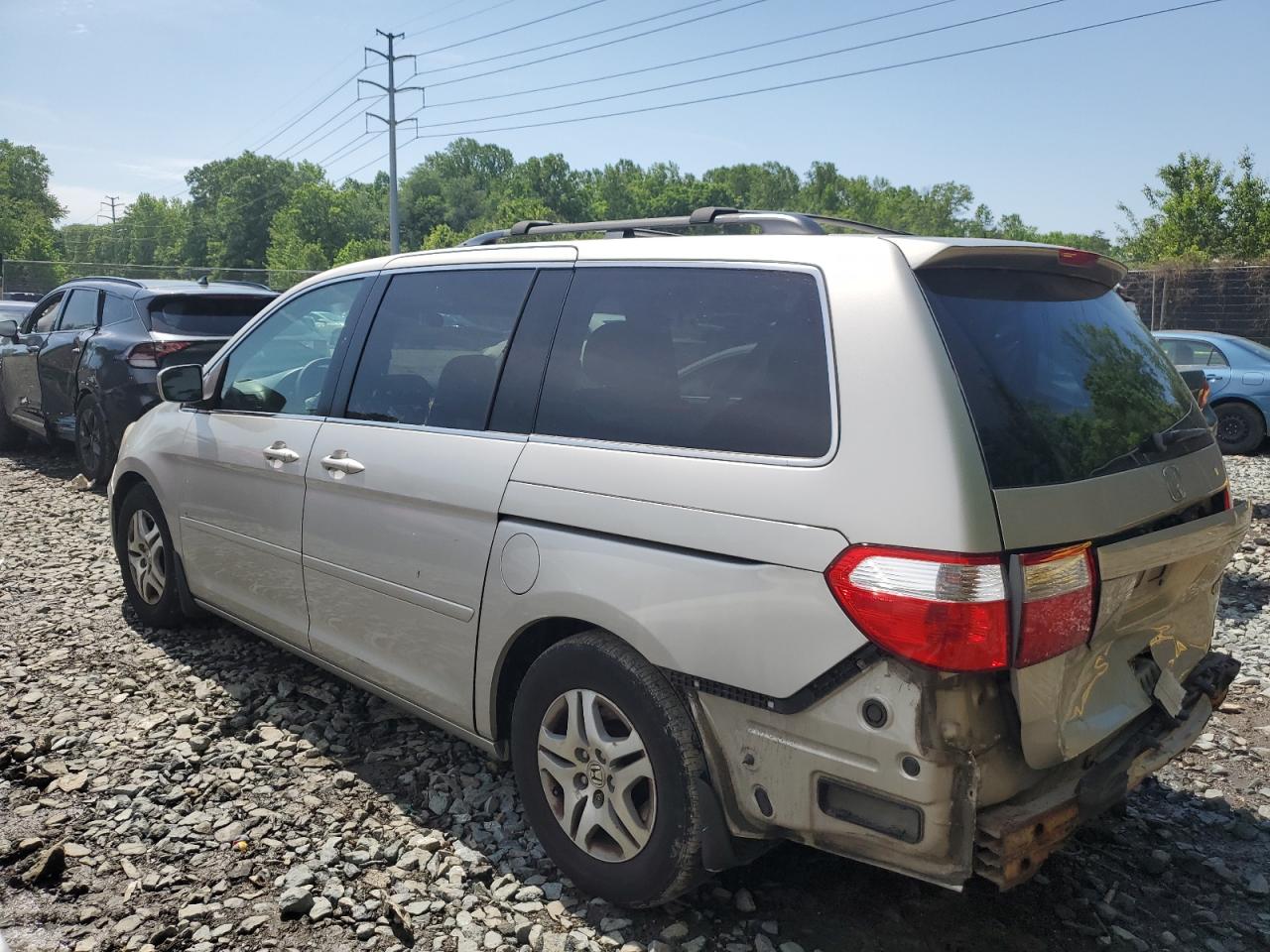 5FNRL38765B091916 2005 Honda Odyssey Exl