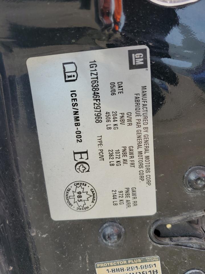 1G1ZT63846F297968 2006 Chevrolet Malibu Maxx Lt