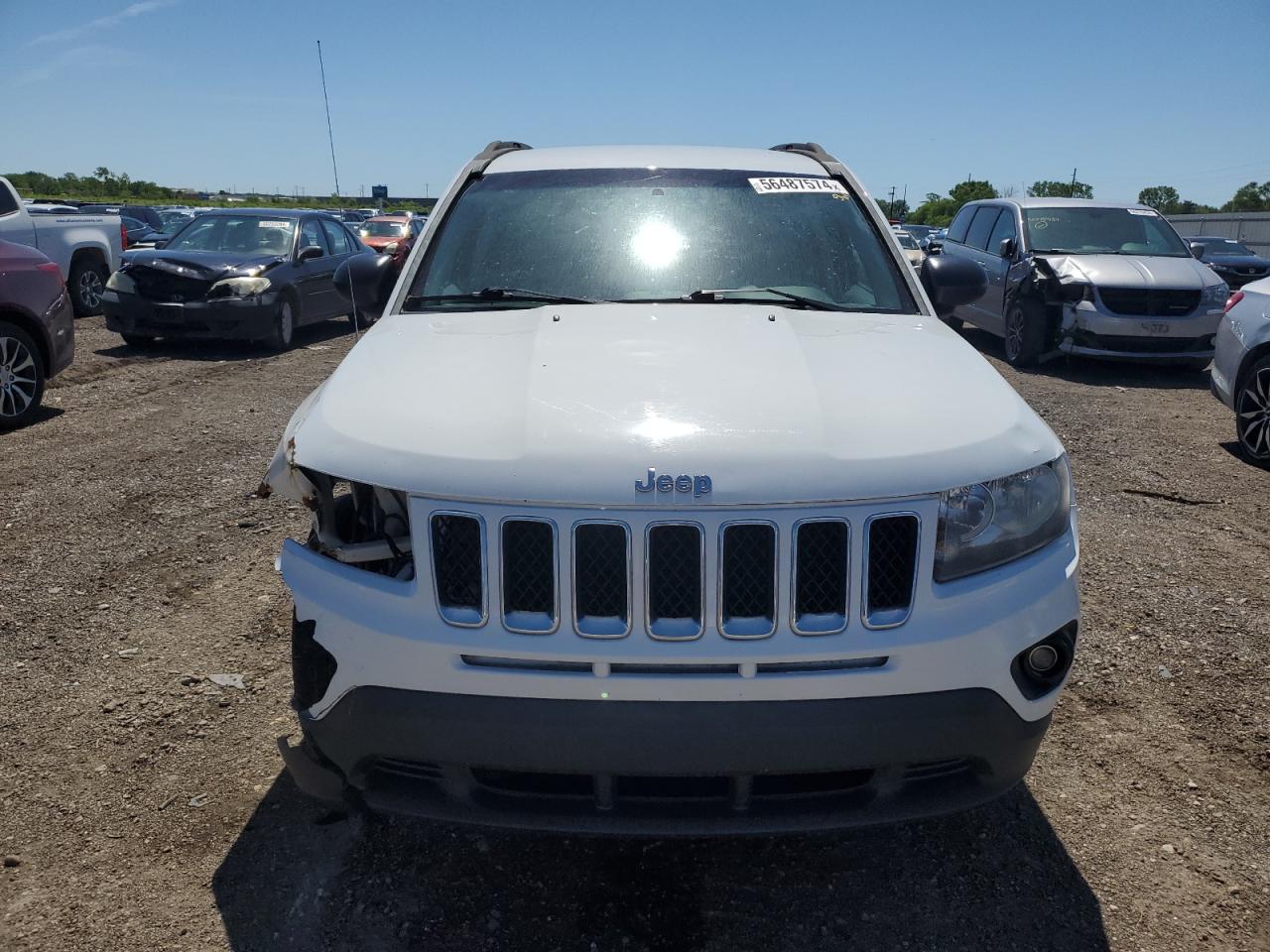 1C4NJCBAXGD575073 2016 Jeep Compass Sport