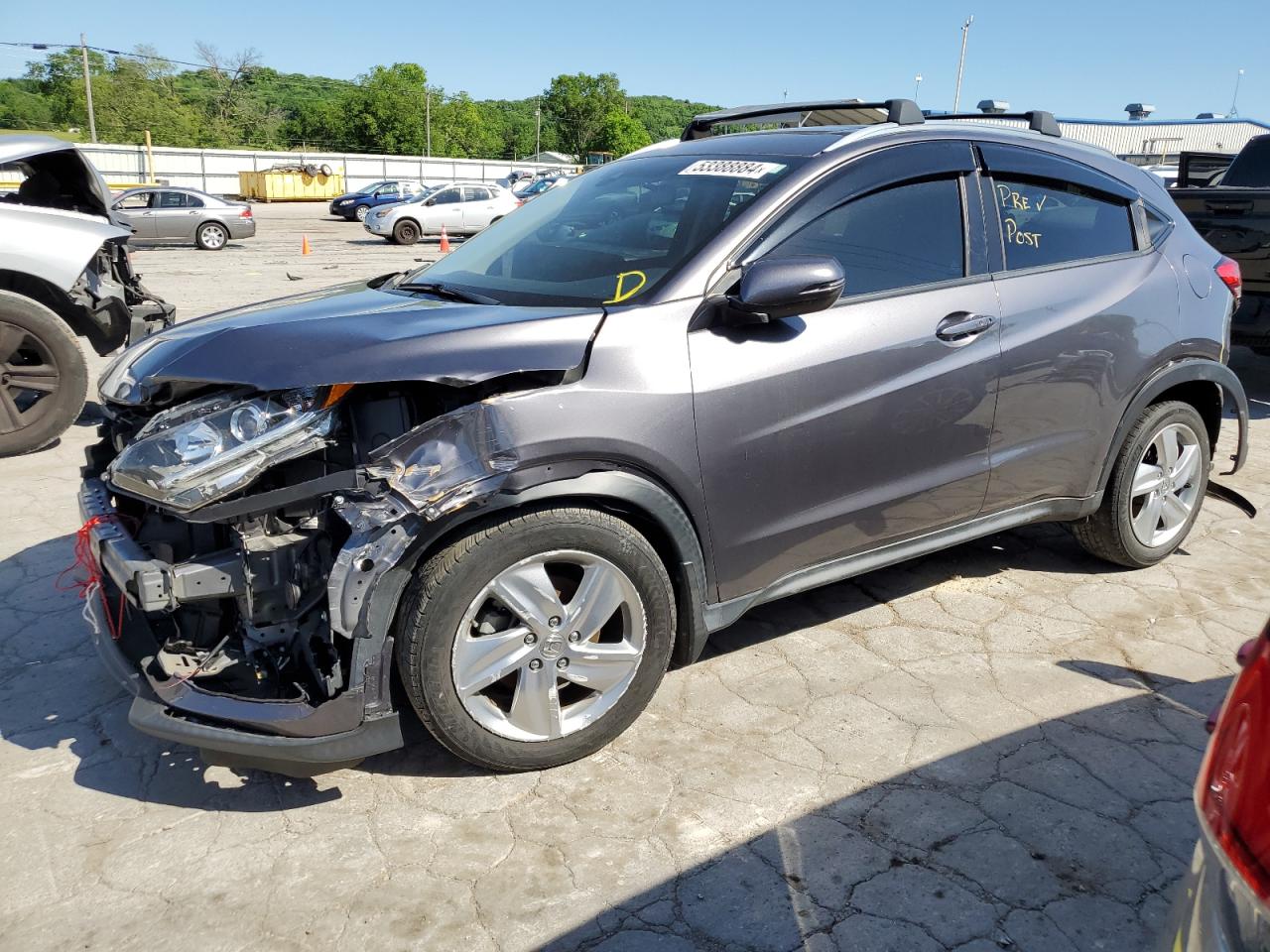 2019 Honda Hr-V Ex vin: 3CZRU5H55KM717108