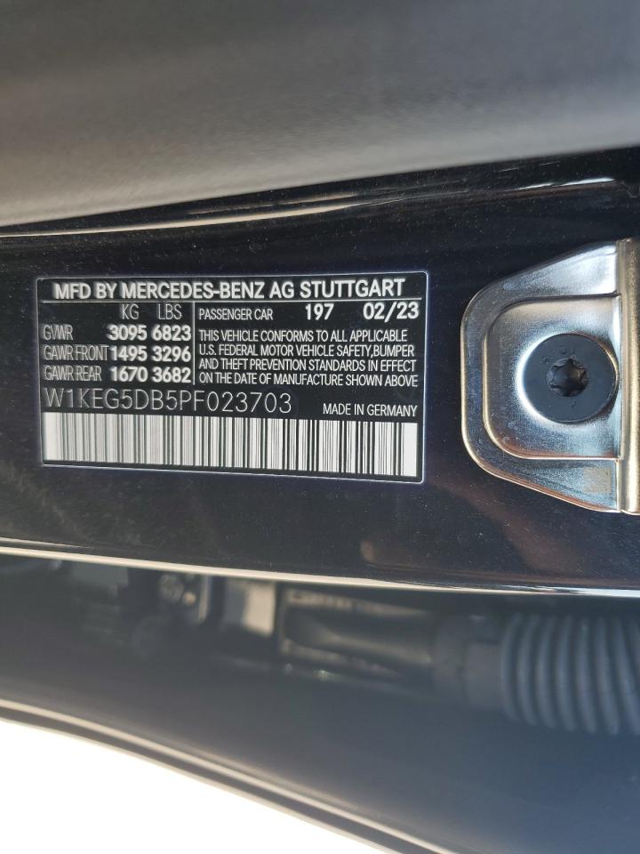 W1KEG5DB5PF023703 2023 Mercedes-Benz Eqe Sedan 53 4Matic+