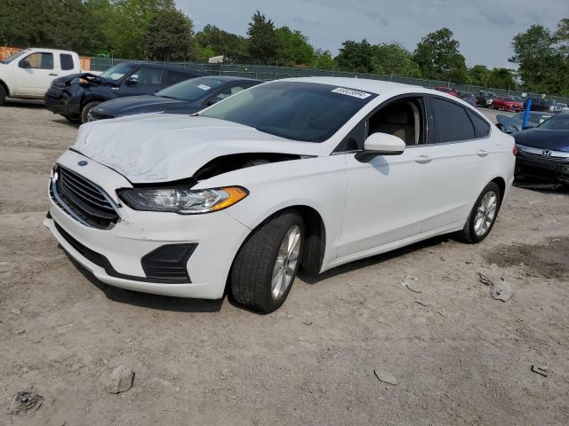 2019 Ford Fusion Se VIN: 3FA6P0LU6KR254681 Lot: 53823894