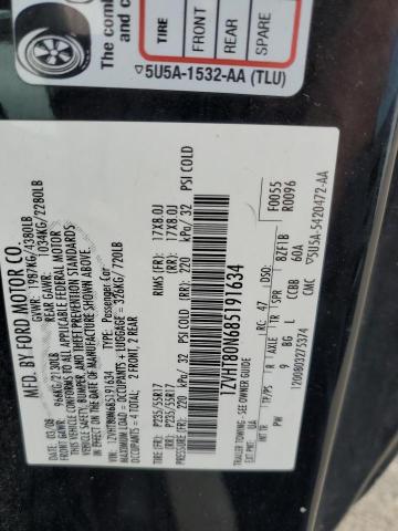 2008 Ford Mustang VIN: 1ZVHT80N685191634 Lot: 54045564