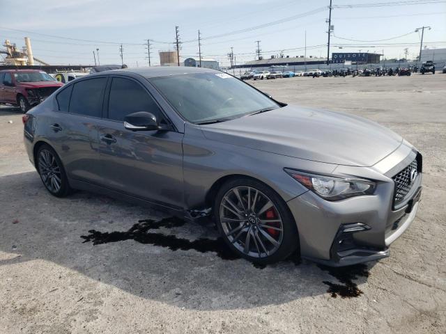 2021 Infiniti Q50 Red Sport 400 VIN: JN1FV7DP6MM850714 Lot: 54816024