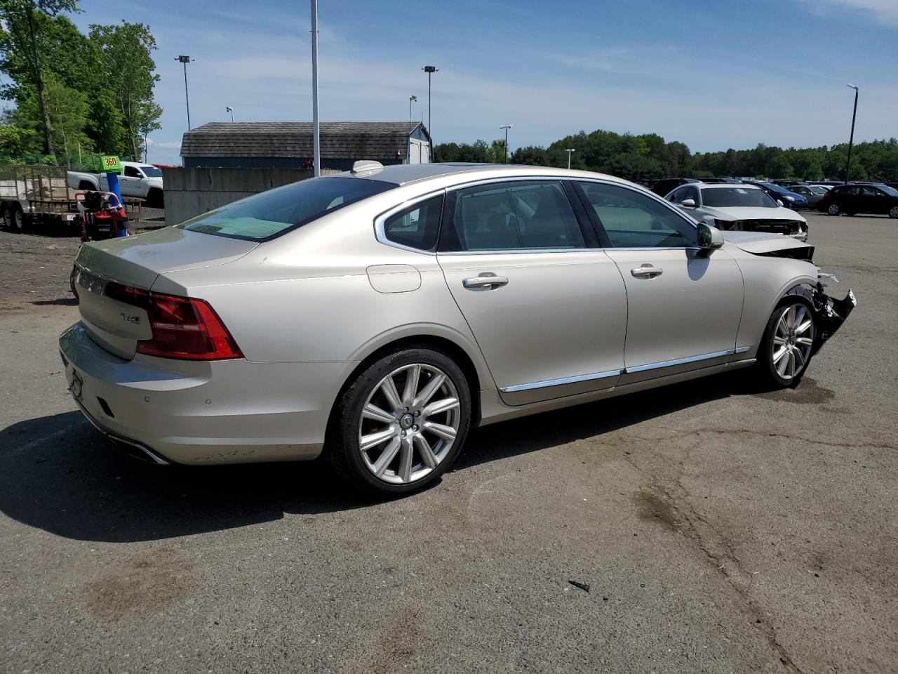 2018 Volvo S90 T6 Inscription vin: LVY992ML1JP034110